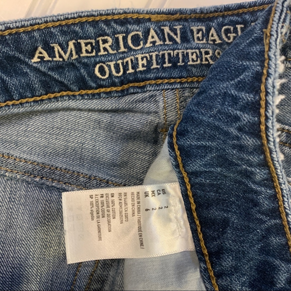 AEO Denim Mini Skirt & H&M White Denim Shorts - Picture 8 of 12